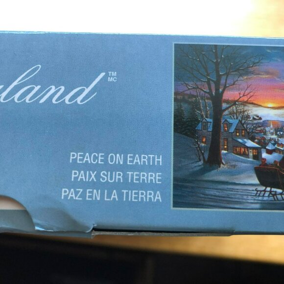 Sure Lox 1000 Pc Puzzle Peace on Earth Winter Wonderland NIB Sleigh Ride - Picture 5 of 5
